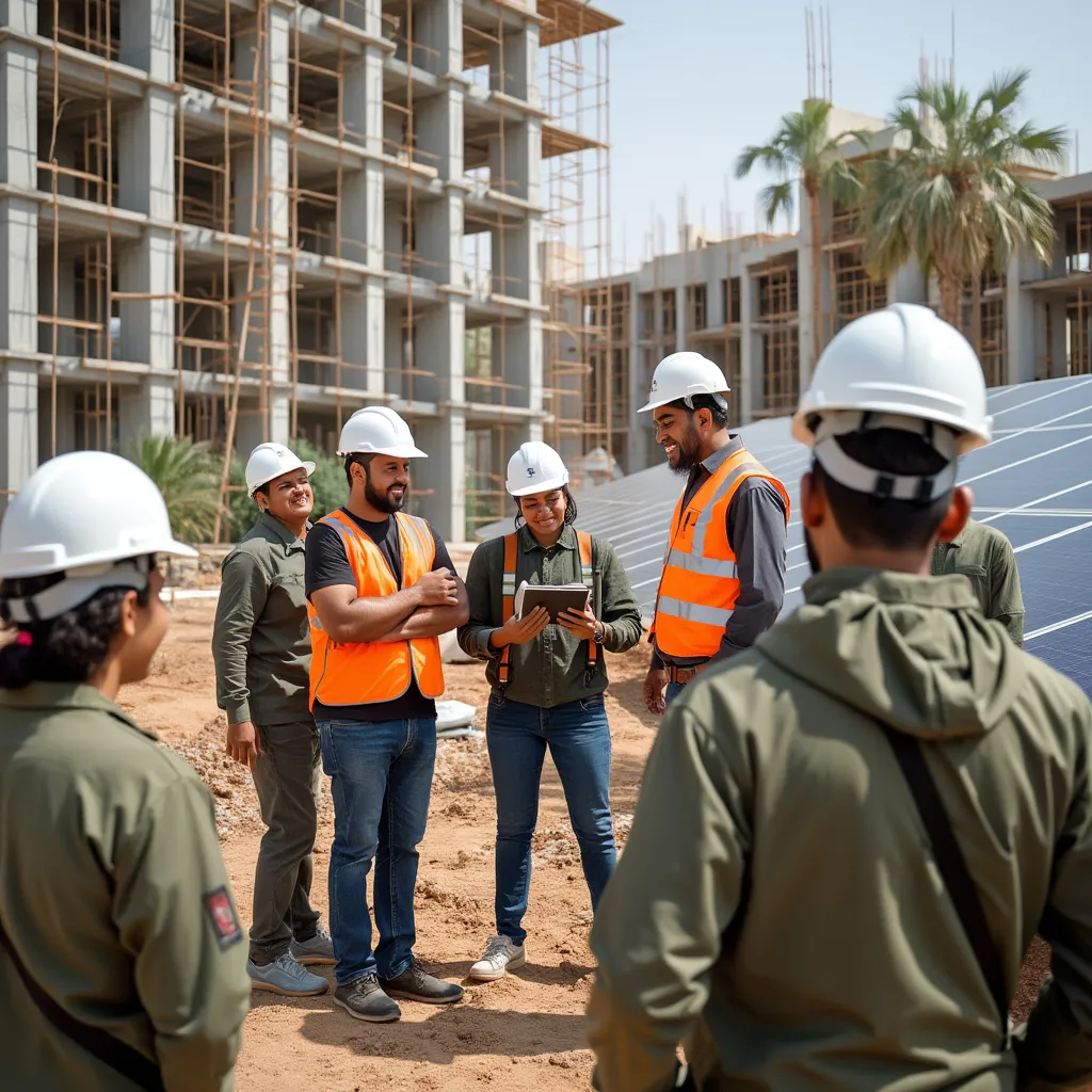 زيارة مشروع صديق للبيئة